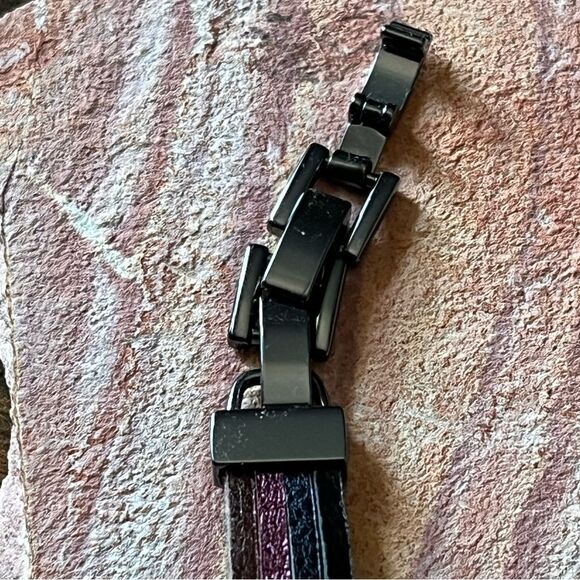 KEEP Collective Stella & Dot Double Wrap Adjustable Leather Bracelet - Picture 10 of 13